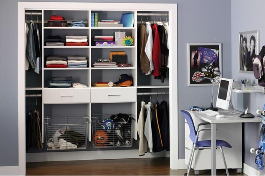 Open Style Wardrobe Interior